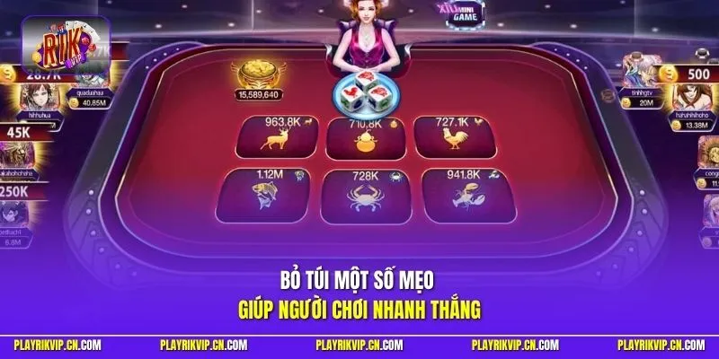 Bỏ túi một số mẹo giúp người chơi nhanh thắng