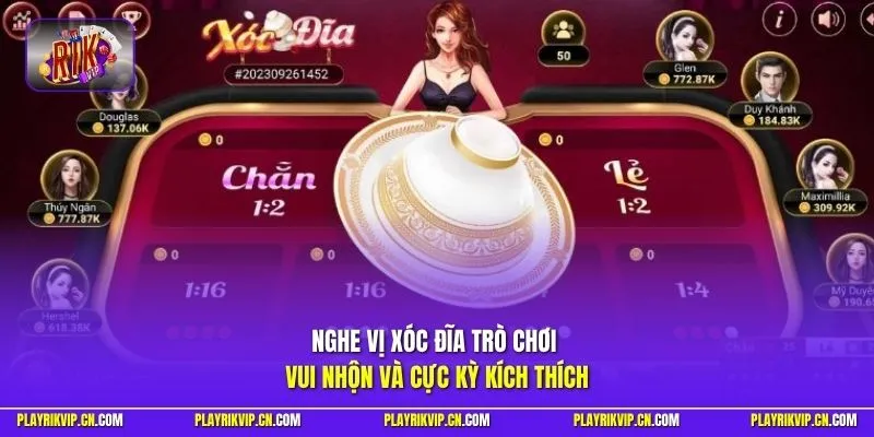 Nghe vị xóc đĩa trò chơi vui nhộn và cực kỳ kích thích